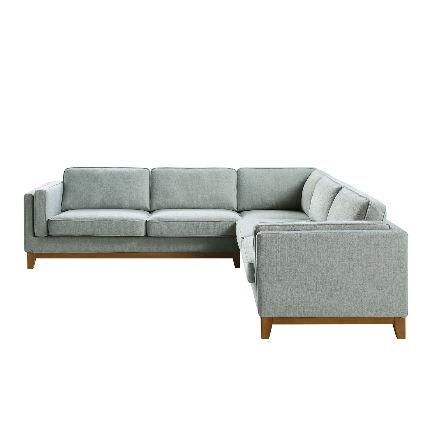 Dipley Sage Woven Fabric Grande Corner Sofa 11 Dipley Sage Woven Fabric Grande Corner Sofa - Image 9