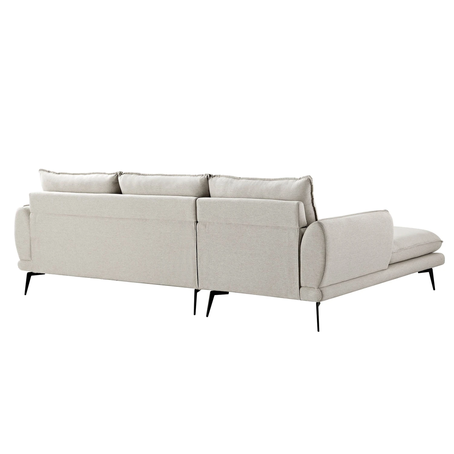 Obriel Oatmeal Fabric Sofa, Grande Chaise Sofa Left Hand 13 Obriel Oatmeal Fabric Sofa, Grande Chaise Sofa Left Hand - Image 11