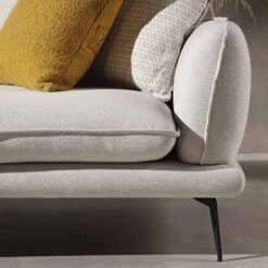 Obriel Oatmeal Fabric Sofa, Grande Chaise Sofa Left Hand 16 Obriel Oatmeal Fabric Sofa, Grande Chaise Sofa Left Hand -Entreprise Cc Shop GCSF 2400 OAT FAB LEFT scene3