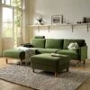 Timber Fern Green Velvet Sofa, Large 3-Seater Chaise Sofa Left Hand 2 Timber Fern Green Velvet Sofa, Large 3-Seater Chaise Sofa Left Hand -Entreprise Cc Shop GCSF 2402 MOSS VEL LEFT main