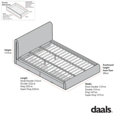 Hampstead Ecru Boucle Curved Bed With 4-Drawer Storage 19 Hampstead Ecru Boucle Curved Bed With 4-Drawer Storage -Entreprise Cc Shop Hampsteadbed 2