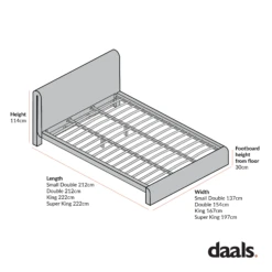 Hampstead Ecru Boucle Curved Bed 18 Hampstead Ecru Boucle Curved Bed -Entreprise Cc Shop Hamsteadbednodrawer min