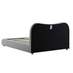 Egerie Curved Headboard Mist Grey Boucle Ottoman Storage Bed -Entreprise Cc Shop JAH 011 GREY BOUCLE WB6