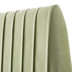 Helia Pleated Ottoman Storage Bed, Lichen Velvet -Entreprise Cc Shop JAH 012 LICHEN VEL detail2