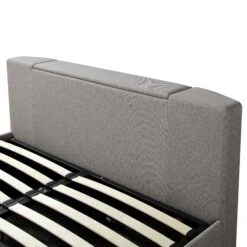 Wilton Grey Fabric Ottoman TV Bed -Entreprise Cc Shop JAH 015 GREY FAB detail3