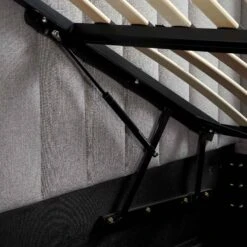 Wilton Grey Fabric Ottoman TV Bed -Entreprise Cc Shop JAH 015 GREY FAB detail5