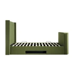 Wilton Moss Green Velvet Ottoman TV Bed -Entreprise Cc Shop JAH 015 MOSS VEL WB6