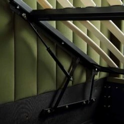 Wilton Moss Green Velvet Ottoman TV Bed -Entreprise Cc Shop JAH 015 MOSS VEL detail6