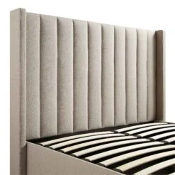 Wilton Warm Stone Fabric Ottoman TV Bed -Entreprise Cc Shop JAH 015 SAND FAB detail1