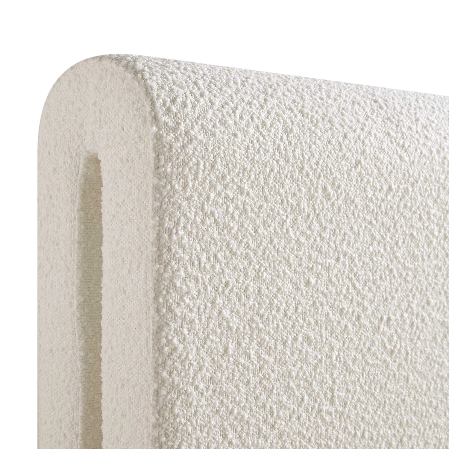 Hampstead Ecru Boucle Curved Bed 13 Hampstead Ecru Boucle Curved Bed - Image 11