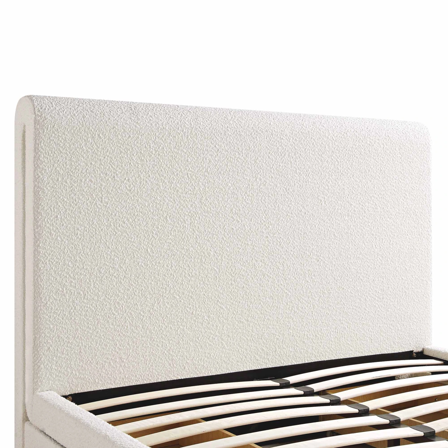 Hampstead Ecru Boucle Curved Bed 12 Hampstead Ecru Boucle Curved Bed - Image 10