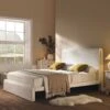 Hampstead Ecru Boucle Curved Bed -Entreprise Cc Shop JAH 016 ECRU BOU bedonly main
