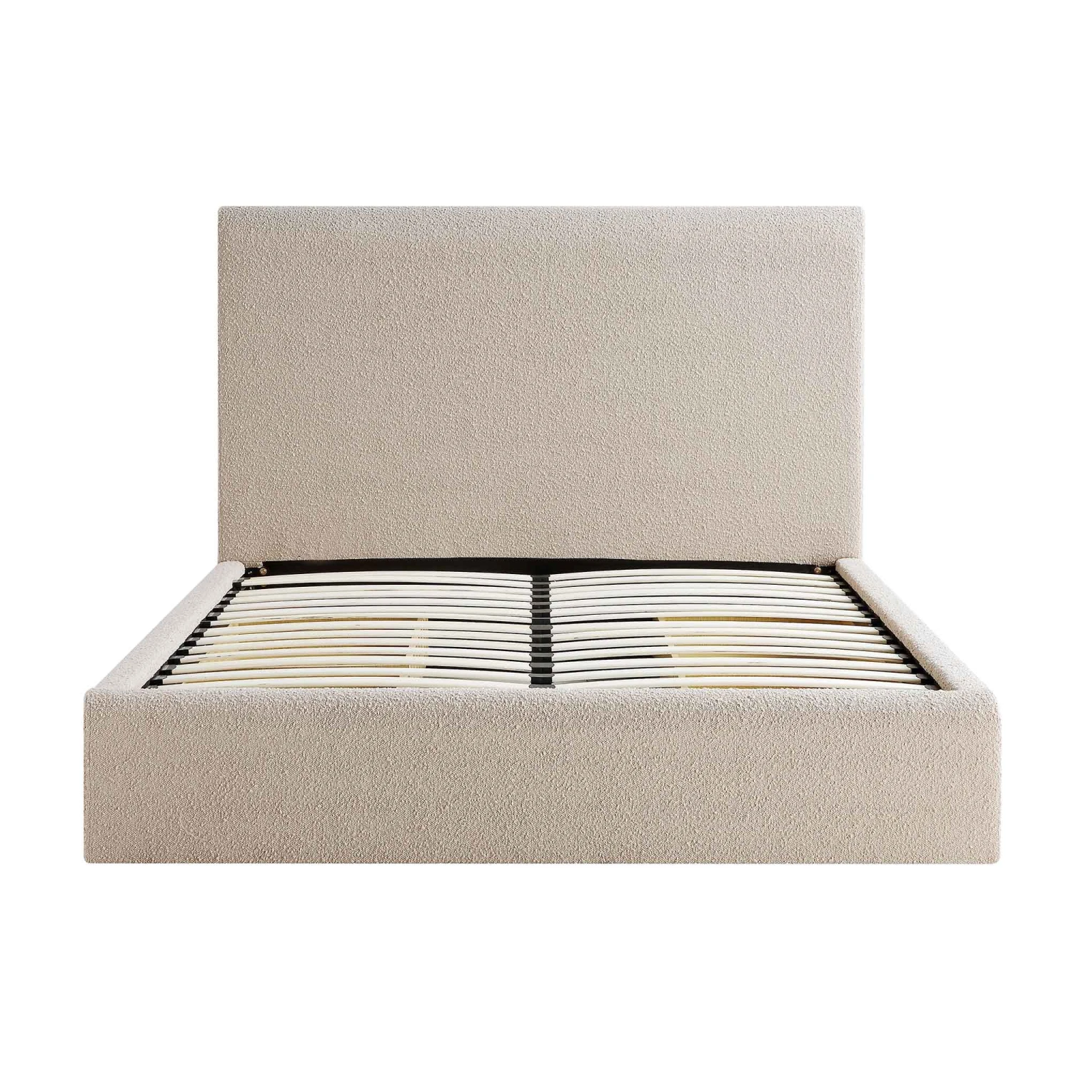 Hampstead Taupe Boucle Curved Bed 6 Hampstead Taupe Boucle Curved Bed - Image 4