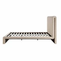 Hampstead Taupe Boucle Curved Bed 19 Hampstead Taupe Boucle Curved Bed -Entreprise Cc Shop JAH 016 TAUPE BOU WB3