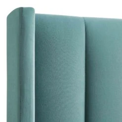 Wilton Seafoam Blue Velvet Ottoman Storage Bed -Entreprise Cc Shop JAH 017 BLUE VEL detail2