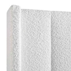 Wilton White Boucle Ottoman Storage Bed -Entreprise Cc Shop JAH 017 ECRU BOU detail2