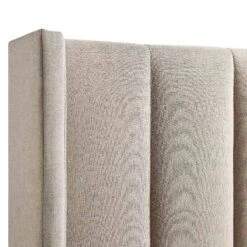 Wilton Warm Stone Fabric Ottoman Storage Bed -Entreprise Cc Shop JAH 017 SAND FAB detail2 a0b5962c bc7f 43ac b39c 146c74481e5a