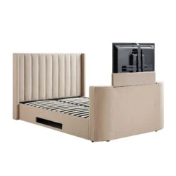 Wilton Champagne Velvet Ottoman TV Bed 25 Wilton Champagne Velvet Ottoman TV Bed -Entreprise Cc Shop JAH 017 STONE VEL WB1 2a257868 fb21 49bc 80b5 e37ffa757b0d