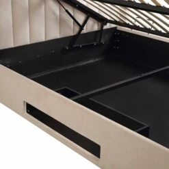 Wilton Champagne Velvet Ottoman TV Bed 34 Wilton Champagne Velvet Ottoman TV Bed -Entreprise Cc Shop JAH 017 STONE VEL detail2 1aa1d331 96b9 4546 aebc 368fd1aadfb2