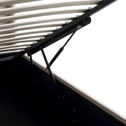 Wilton Champagne Velvet Ottoman Storage Bed -Entreprise Cc Shop JAH 017 STONE VEL detail3