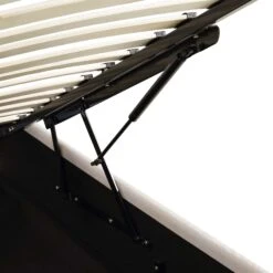 Pimlico End Opening Ottoman Storage Bed Frame With Muti-colour LED Headboard (Beige Fabric) -Entreprise Cc Shop JAH 05 BEIGEFAB detail2