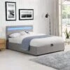 Pimlico End Opening Ottoman Storage Bed Frame With Muti-colour LED Headboard (Grey Fabric) 2 Pimlico End Opening Ottoman Storage Bed Frame With Muti-colour LED Headboard (Grey Fabric) -Entreprise Cc Shop JAH 05 GREYFAB main