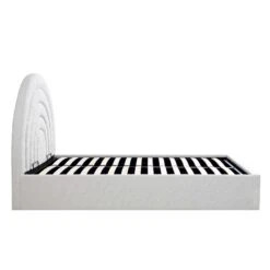Archer White Boucle Ottoman Storage Bed -Entreprise Cc Shop JAH 09 ECRUBOUCLE WB5