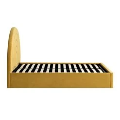 Archer Mustard Yellow Velvet Ottoman Storage Bed 23 Archer Mustard Yellow Velvet Ottoman Storage Bed -Entreprise Cc Shop JAH 09 MUSTVEL WB5