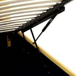 Archer Mustard Yellow Velvet Ottoman Storage Bed 26 Archer Mustard Yellow Velvet Ottoman Storage Bed -Entreprise Cc Shop JAH 09 MUSTVEL detail3