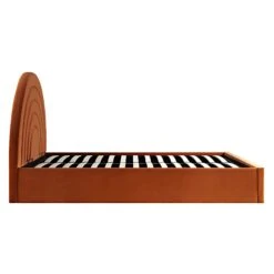Archer Rust Velvet Ottoman Storage Bed -Entreprise Cc Shop JAH 09 RUSTVEL WB5