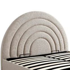 Archer Taupe Boucle Ottoman Storage Bed 24 Archer Taupe Boucle Ottoman Storage Bed -Entreprise Cc Shop JAH 09 TAUPEBOUCLE detail1