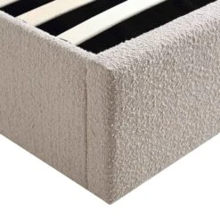 Archer Taupe Boucle Ottoman Storage Bed 27 Archer Taupe Boucle Ottoman Storage Bed -Entreprise Cc Shop JAH 09 TAUPEBOUCLE detail4