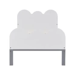 Hedwig Wooden Cloud Headboard Kid's Single Bed 15 Hedwig Wooden Cloud Headboard Kid's Single Bed -Entreprise Cc Shop JIN 018 WHITE 3