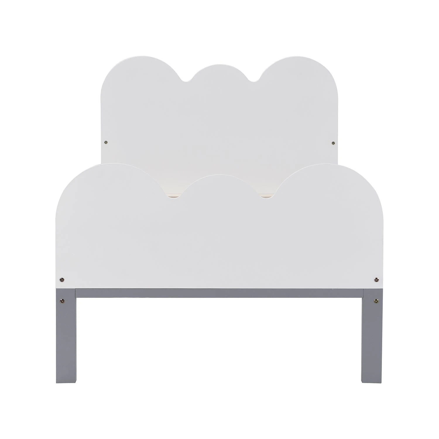 Hedwig Wooden Cloud Headboard Kid's Single Bed 7 Hedwig Wooden Cloud Headboard Kid's Single Bed - Image 5