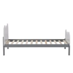 Hedwig Wooden Cloud Headboard Kid's Single Bed 16 Hedwig Wooden Cloud Headboard Kid's Single Bed -Entreprise Cc Shop JIN 018 WHITE 5