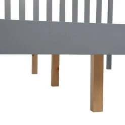 Linnelle Solid Wood Bed Frame In Grey 17 Linnelle Solid Wood Bed Frame In Grey -Entreprise Cc Shop JIN 02 GREY detail3