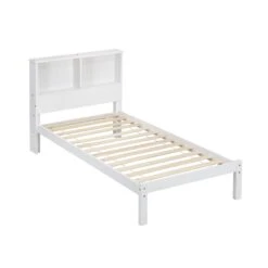 Elgin Wooden Bed Frame With Shelf Headboard 17 Elgin Wooden Bed Frame With Shelf Headboard -Entreprise Cc Shop JIN 04 S 2 3cfdc8b8 27ad 4156 838e 656a2cbbac33