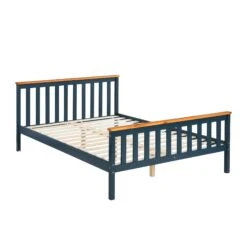 Marta Solid Wooden Shaker Style Double Bed In Blue And Oak 18 Marta Solid Wooden Shaker Style Double Bed In Blue And Oak -Entreprise Cc Shop JIN 06 BLUE DK 2 b8073b15 352b 42c5 bfba c26a9a6fc7ec