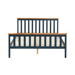 Marta Solid Wooden Shaker Style Double Bed In Blue And Oak 19 Marta Solid Wooden Shaker Style Double Bed In Blue And Oak -Entreprise Cc Shop JIN 06 BLUE DK 3 ce8c366a 1150 41c0 98c2 8f20a4c44436