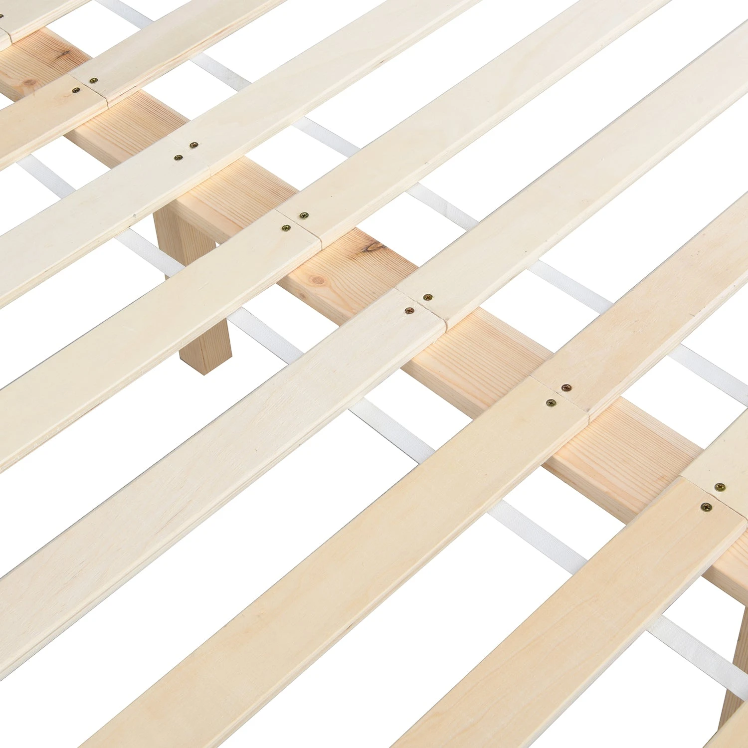 Marta Solid Wooden Shaker Style Double Bed In Blue And Oak 8 Marta Solid Wooden Shaker Style Double Bed In Blue And Oak - Image 6