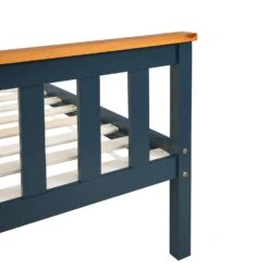 Marta Solid Wooden Shaker Style Double Bed In Blue And Oak 17 Marta Solid Wooden Shaker Style Double Bed In Blue And Oak -Entreprise Cc Shop JIN 06 BLUE detail4 ba51b6ab 4f32 45db 8b00 f073427e6a70