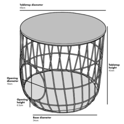 Mau Side Table/Indoor Cat House With Cushion (White) -Entreprise Cc Shop LKS CatCondo Grey
