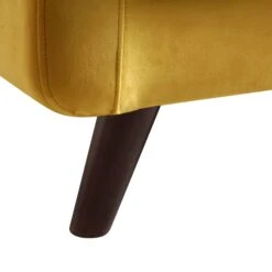Clarence 3-Seater Sofa In Mustard Yellow Velvet 25 Clarence 3-Seater Sofa In Mustard Yellow Velvet -Entreprise Cc Shop LVSF 06 MUSTARDVEL 3ST detail4