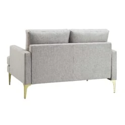 Haven Grey Fabric 2-Seater Sofa -Entreprise Cc Shop LVSF 169 LGREYFAB 2ST WB3