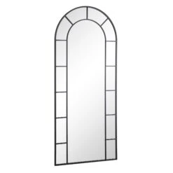 Beaumont Arched Full Lenth Metal Frame Mirror 178 X 76 Cm, Black 15 Beaumont Arched Full Lenth Metal Frame Mirror 178 X 76 Cm, Black -Entreprise Cc Shop MIRR 029 BLACK WB2