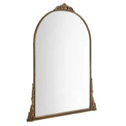 Mirabel Full Length Mirror 186 X 144 Cm, Antique Gold Effect 16 Mirabel Full Length Mirror 186 X 144 Cm, Antique Gold Effect -Entreprise Cc Shop MIRR 046 GOLD WB2