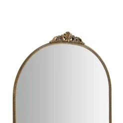 Mirabel Full Length Mirror 186 X 144 Cm, Antique Gold Effect 17 Mirabel Full Length Mirror 186 X 144 Cm, Antique Gold Effect -Entreprise Cc Shop MIRR 046 GOLD detail1