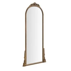 Mirabel Full Length Mirror 150 X 70 Cm, Antique Gold Effect 17 Mirabel Full Length Mirror 150 X 70 Cm, Antique Gold Effect -Entreprise Cc Shop MIRR 076 GOLD WB2