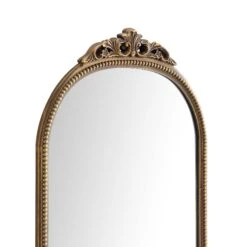 Mirabel Full Length Mirror 150 X 70 Cm, Antique Gold Effect 18 Mirabel Full Length Mirror 150 X 70 Cm, Antique Gold Effect -Entreprise Cc Shop MIRR 076 GOLD detail1