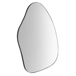 Pavia Irregular Shaped Extra Large Full Length Mirror 160 X 115 Cm, Black -Entreprise Cc Shop MIRR 102 BLACK WB2